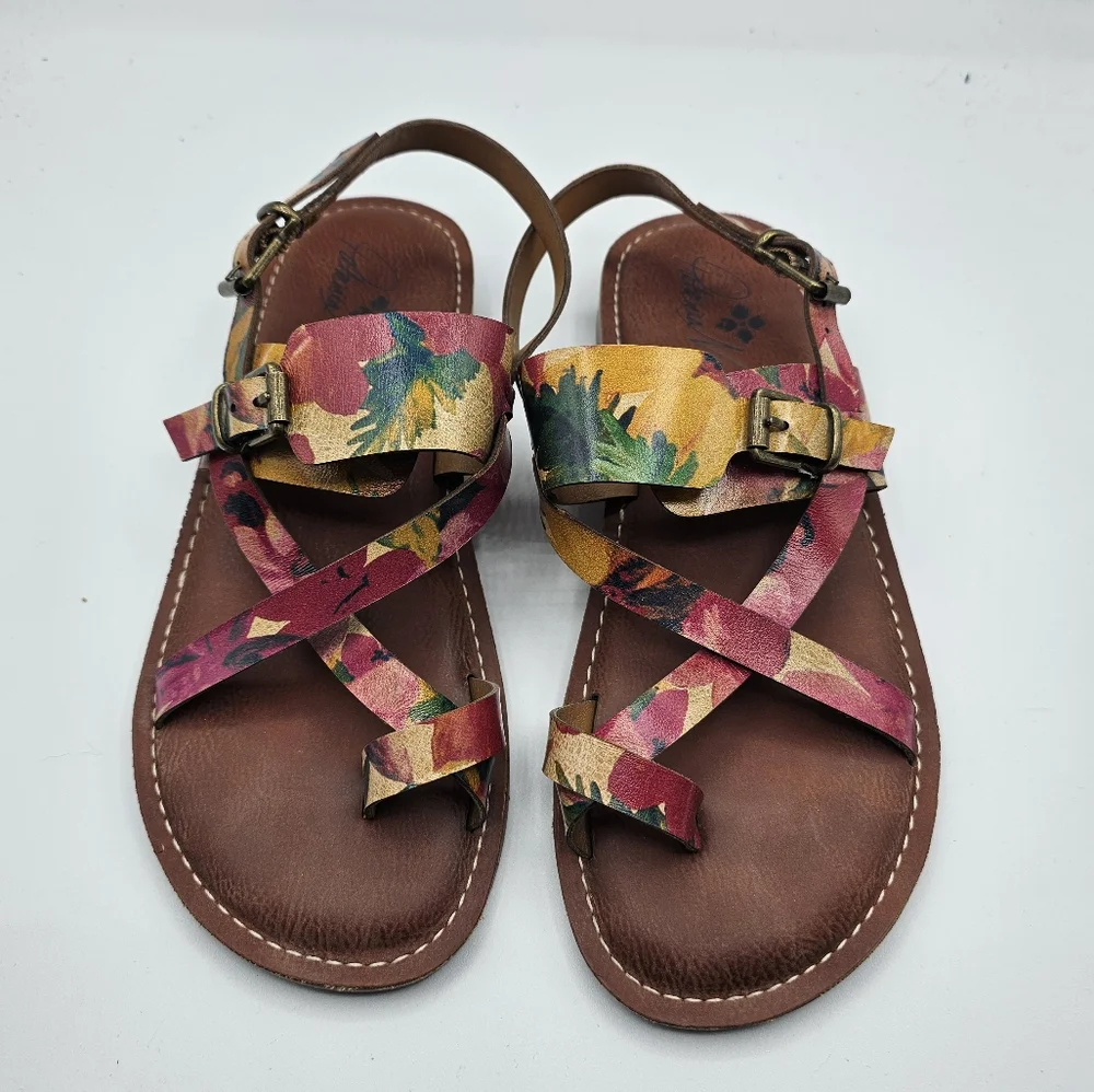 Patricia Nash Fidella Spring Multi Sandals - Picture 14 of 15